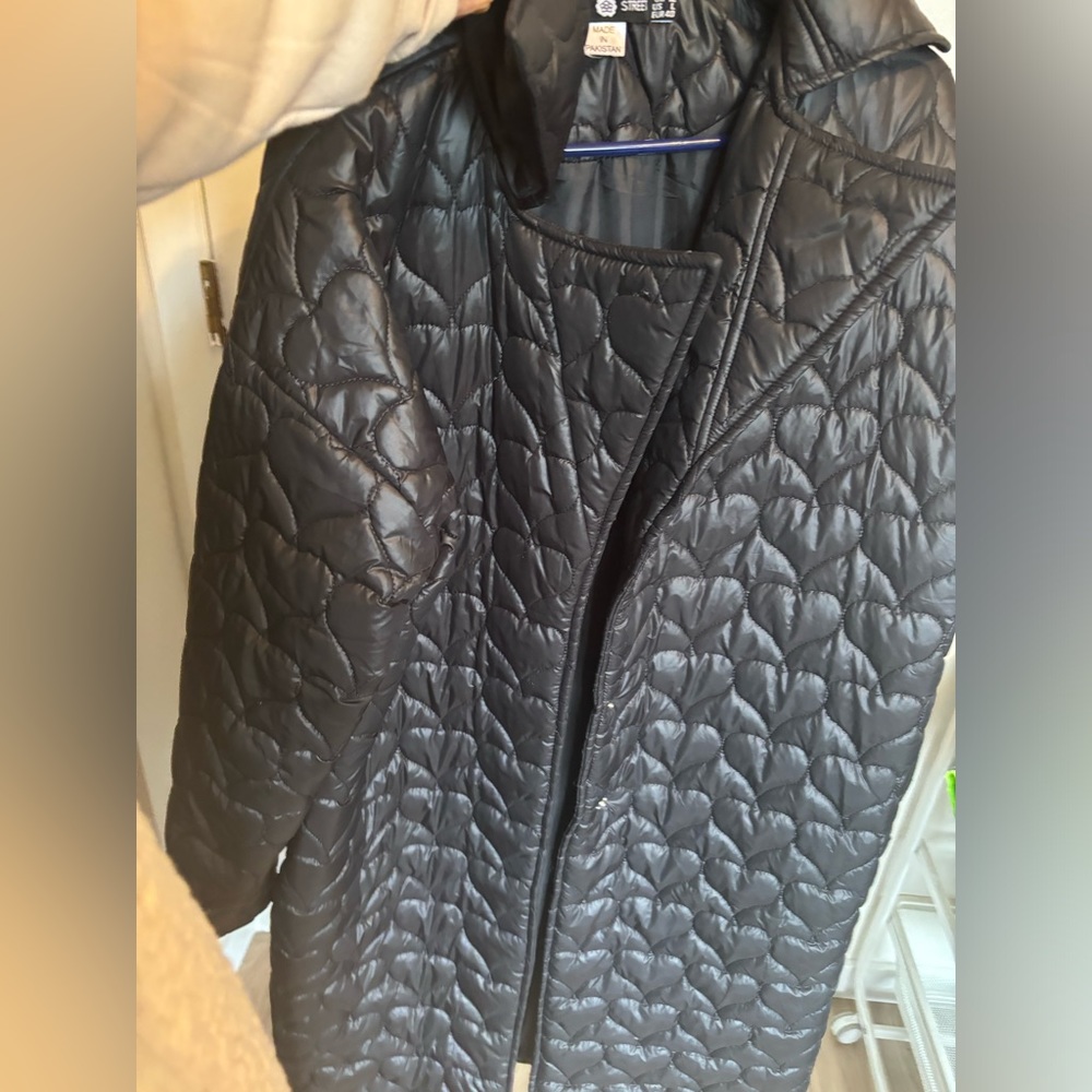 Daisy Street quilted coat